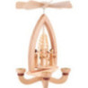 1-Tier Pyramid - Angel & Miner - Natural - 28 cm / 11 inch