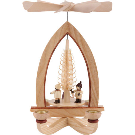 1-Tier Pyramid - Lampion Children - Natural - 28 cm / 11 inch