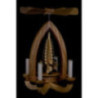 1-Tier Pyramid - Lampion Children - Natural - 28 cm / 11 inch