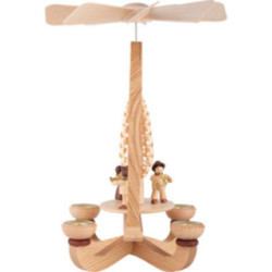 1-Tier Pyramid - Wind Section - Natural - 28 cm / 11 inch