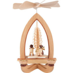 1-Tier Pyramid - Wind Section - Natural - 28 cm / 11 inch