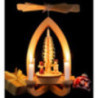 1-Tier Pyramid - Wind Section - Natural - 28 cm / 11 inch