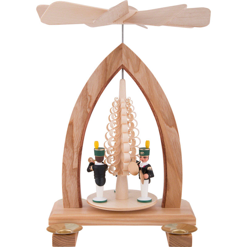 1-Tier Pyramid - Miners - Colored - 26 cm / 10.2 inch