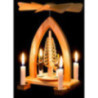 1-Tier Pyramid - Miners - Colored - 26 cm / 10.2 inch
