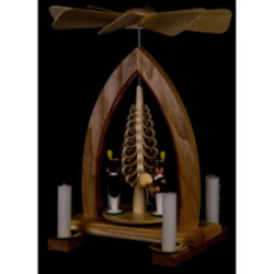 1-Tier Pyramid - Miners - Colored - 26 cm / 10.2 inch