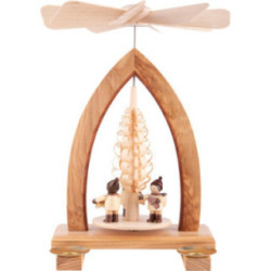 1-Tier Pyramid - Striezel Children - Natural - 26 cm / 10.2 inch