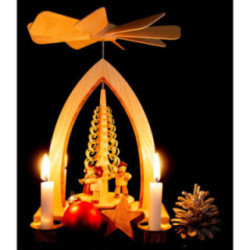 1-Tier Pyramid - Wind Section - Natural - 26 cm / 10.2 inch
