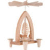 1-Tier Pyramid - Deer - Natural - 26 cm / 10.2 inch
