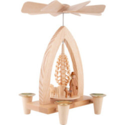 1-Tier Pyramid - Sheep - Natural - 26 cm / 10.2 inch