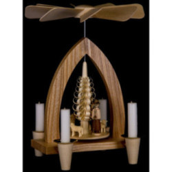1-Tier Pyramid - Sheep - Natural - 26 cm / 10.2 inch