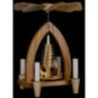 1-Tier Pyramid - Sheep - Natural - 26 cm / 10.2 inch