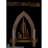 1-Tier Pyramid - Sheep - Natural - 26 cm / 10.2 inch