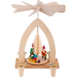 1-stöckige Pyramide Wichtel - farbig - 26 cm