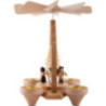 1-Tier Pyramid - Forest People - Natural - 26 cm / 10.2 inch