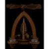 1-Tier Pyramid - Forest People - Natural - 26 cm / 10.2 inch