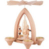 1-Tier Pyramid - Miners - Natural - 26 cm / 10.2 inch