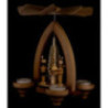 1-Tier Pyramid - Miners - Natural - 26 cm / 10.2 inch