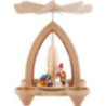 1-Tier Pyramid - Gnome - Colored - 26 cm / 10.2 inch