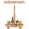 1-stöckige Pyramide Wichtel - farbig - 26 cm