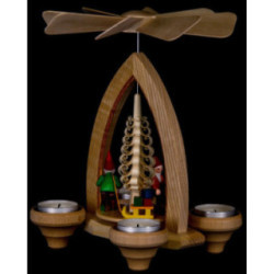 1-Tier Pyramid - Gnome - Colored - 26 cm / 10.2 inch