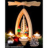 1-Tier Pyramid - Gnome - Colored - 26 cm / 10.2 inch