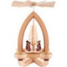 1-Tier Pyramid - Carolers - Natural - 28 cm / 11 inch