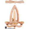 1-Tier Pyramid - Deer - Natural - 28 cm / 11 inch