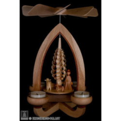 1-Tier Pyramid - Sheep - Natural - 28 cm / 11 inch