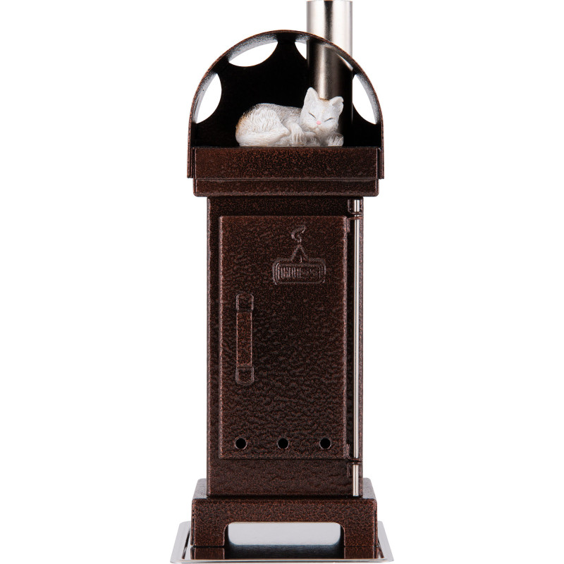 Nordic Fire Place Incense Smoker Copper - 18 cm / 7 inch