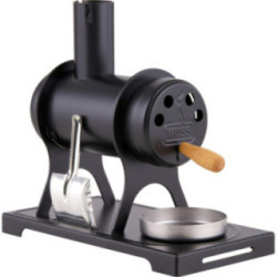 Räucherofen - Werkstattofen schwarz - 11 cm