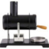 Räucherofen - Werkstattofen schwarz - 11 cm