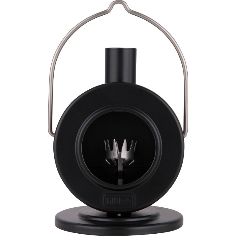 Smoking Stove Disc Oven Black - 12 cm / 4.7 inch