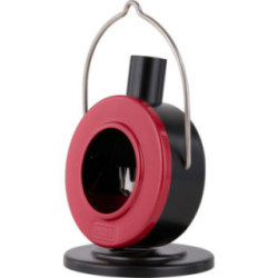 Smoking Stove Disc Oven Red/Black - 12 cm / 4.7 inch