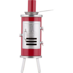 Smoking Stove - Carpener's Glue Stove Red/Black - 14,5 cm / 5.7 inch