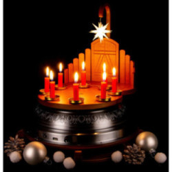 Spielett - Music Box for Christmas Tree Stand or Festive Decoration