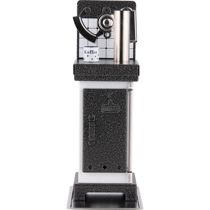 Räucherkerzenofen - Der Klassiker weiß/silber - 19 cm