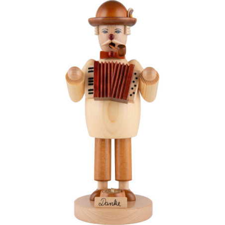 Smoker - Accordionist - 25 cm / 9.8 inch