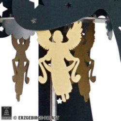 3-Tier Pyramid for Outside - Nativity - Gray - 160 cm / 63 inch