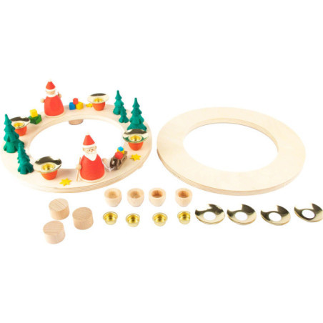 Bastelset Ringleuchter groß ohne Bestückung - 5 cm