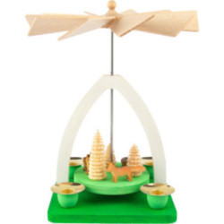 Handicraft Set - 1-Tier Pyramid - without Figurines - 20 cm / 7.9 inch
