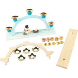 Handicraft Set - Candle Arch - without Figurines - 30x16,5 cm / 11.8x6.5 inch