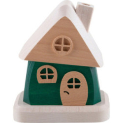 Rauchhaus grün - 15 cm