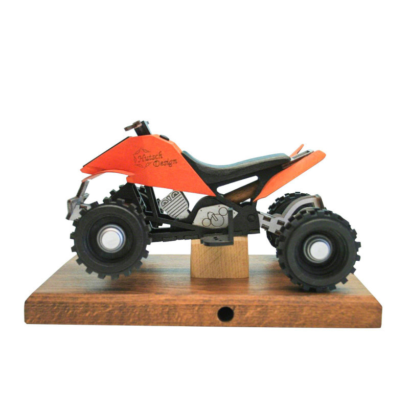 Räucher-Quad in orange 22x13x13 cm