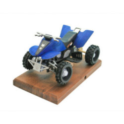 Räucher-Quad in blau 22x13x13 cm