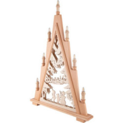 Light Triangle - Winter Children - 49x71 cm / 19.3x28 inch