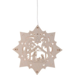 Fensterbild Krippe - 27 cm