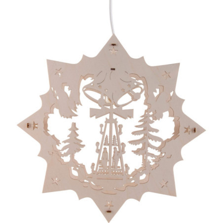 Window Picture - Pyramid - 27 cm / 10.6 inch