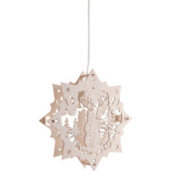 Window Picture - Snowman - 27 cm / 10.6 inch