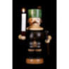 Smoker - Miner with Candle - 19 cm / 7.5 inch