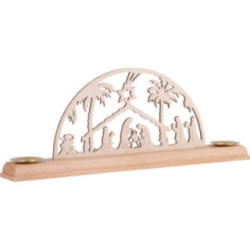 Candle Arch - Nativity - 29x8 cm / 11.4x3.1 inch